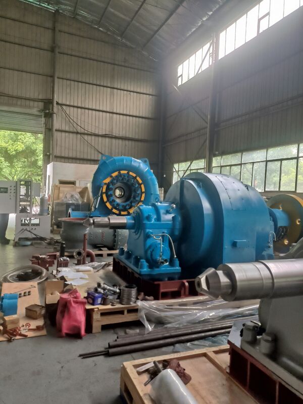 Generatore a turbina Francis in acciaio inossidabile con modalità di controllo automatico e 450-1000 RPM per soluzioni di energia idroelettrica
