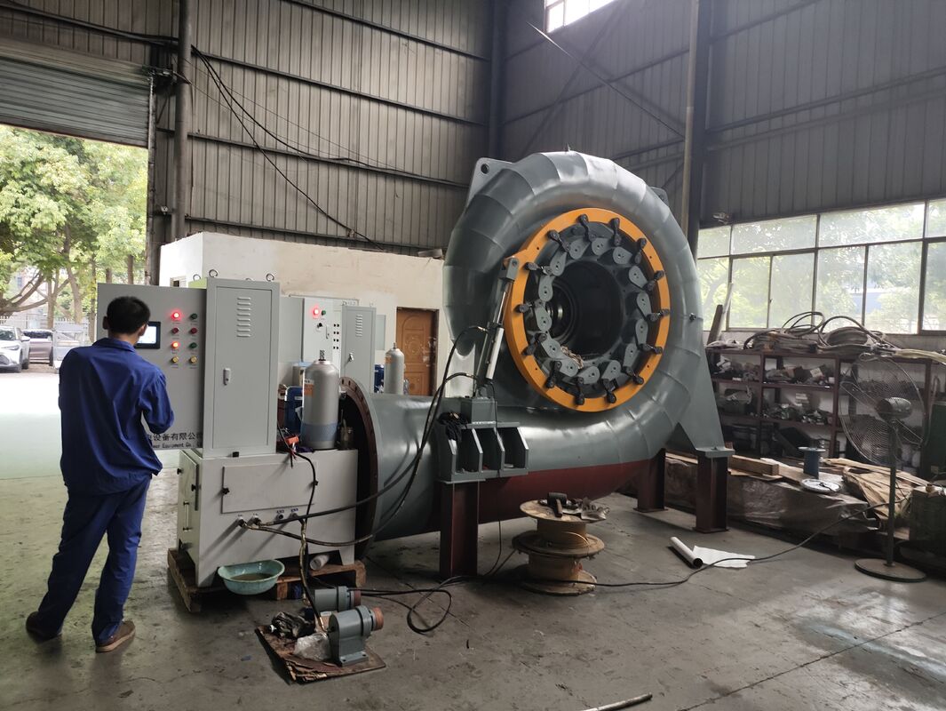 Generatore a turbina Francis personalizzato Generatore a turbina ad acqua adatto per centrali idroelettriche e applicazioni industriali
