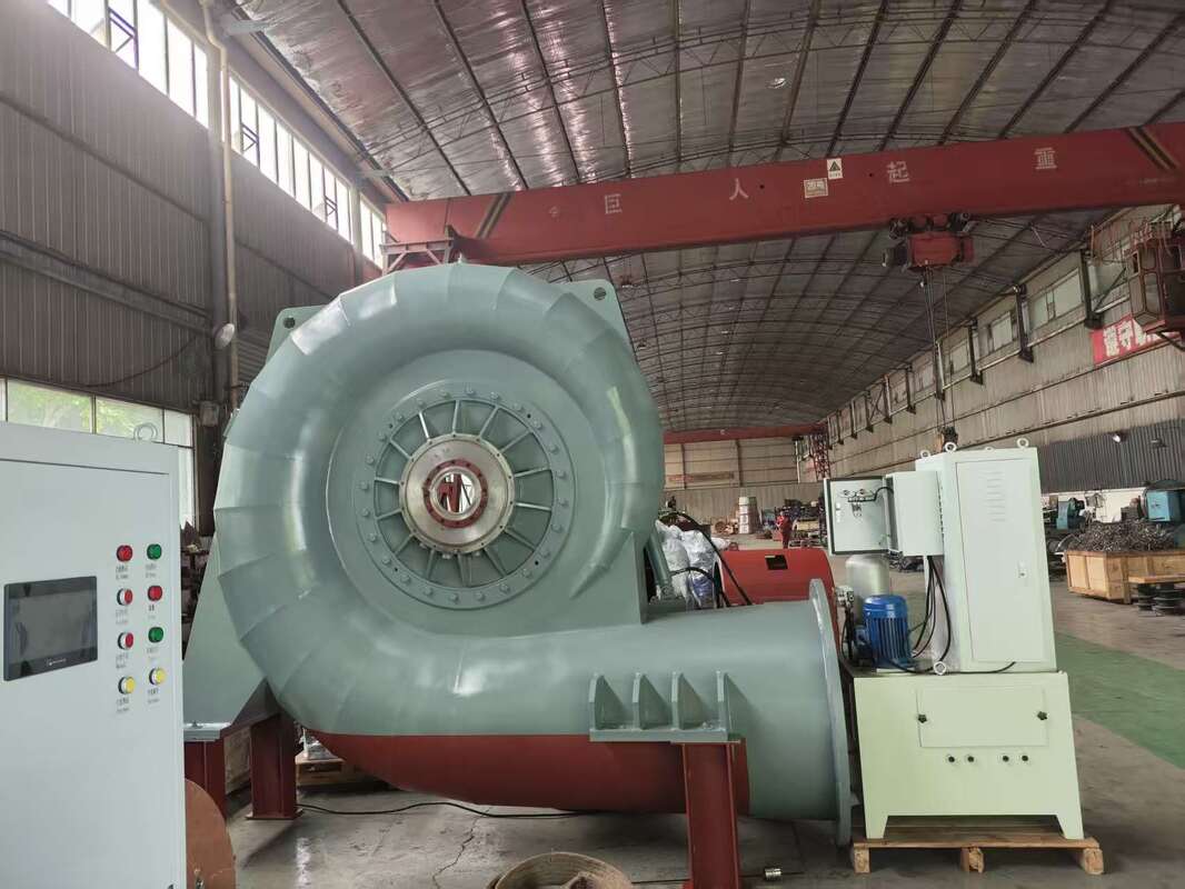 Generatore a turbina Francis personalizzato Generatore a turbina ad acqua adatto per centrali idroelettriche e applicazioni industriali