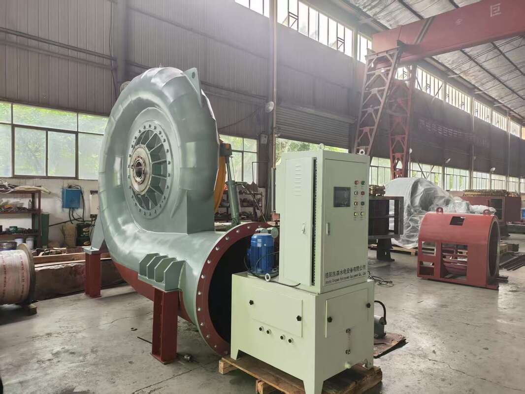 Generatore a turbina Francis personalizzato Generatore a turbina ad acqua adatto per centrali idroelettriche e applicazioni industriali