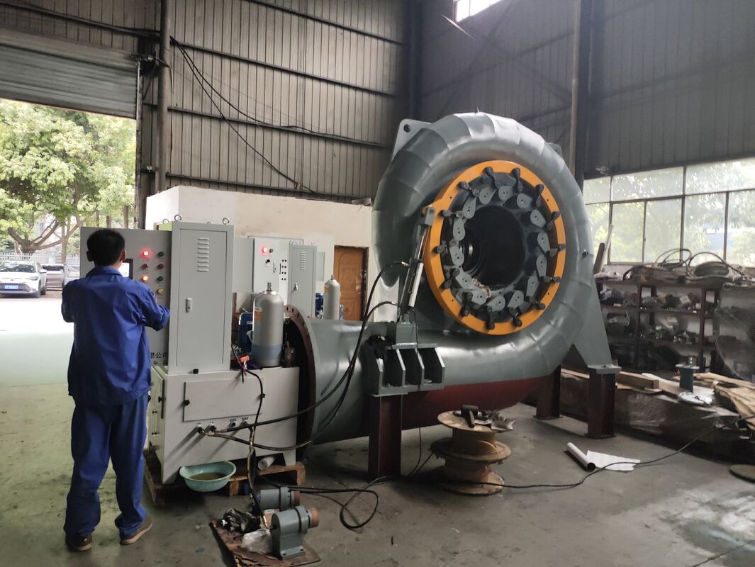 Generatore a turbina Francis personalizzato Generatore a turbina ad acqua adatto per centrali idroelettriche e applicazioni industriali