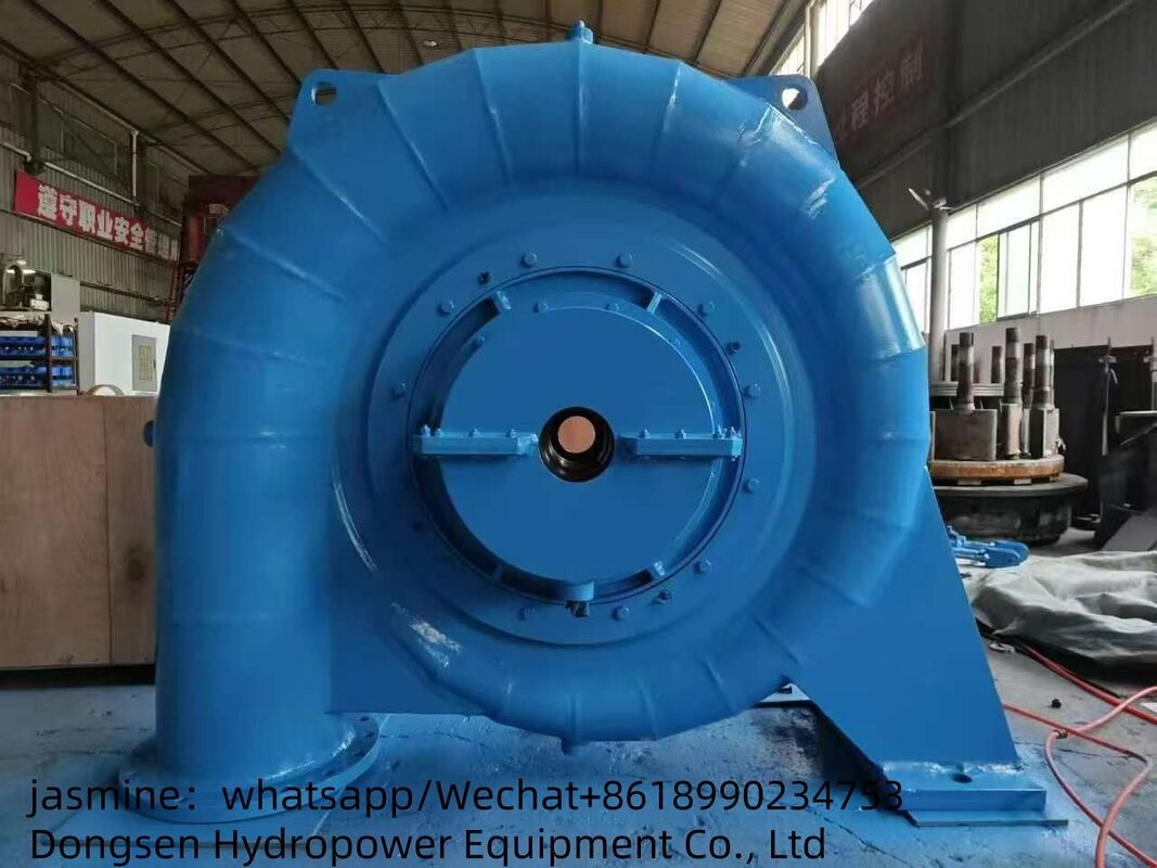 Gamma di velocità 150RPM 1000RPM Francis Hydro Turbine Generator Supporting Flow 3,21 a 14,9 M3s Produzione di energia sostenibile