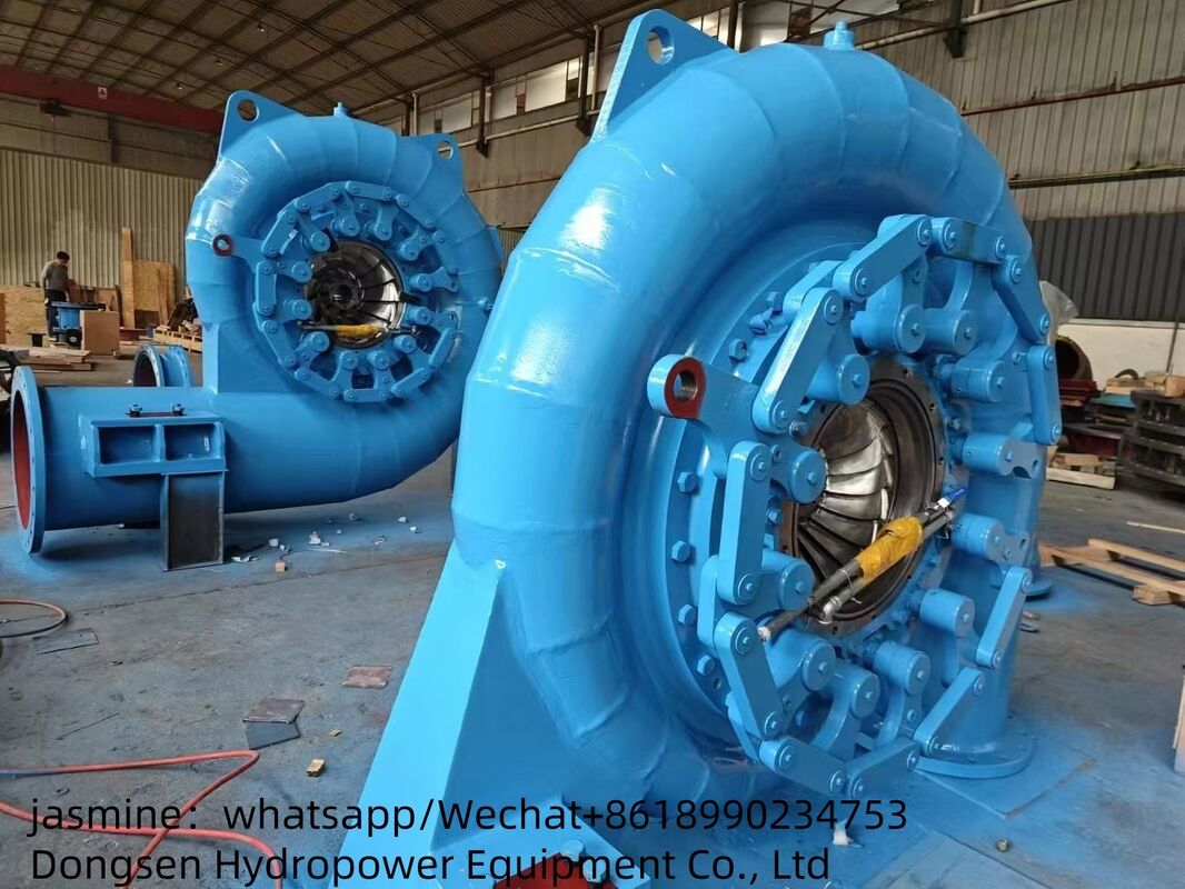Generatore turbina Francis da 450-1000 RPM con regolatore a microcomputer e protezione IP54 per centrali idroelettriche