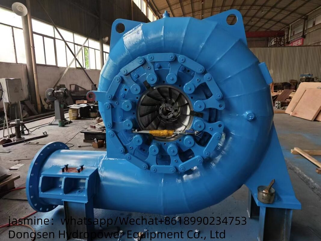 Generatore turbina Francis da 450-1000 RPM con regolatore a microcomputer e protezione IP54 per centrali idroelettriche
