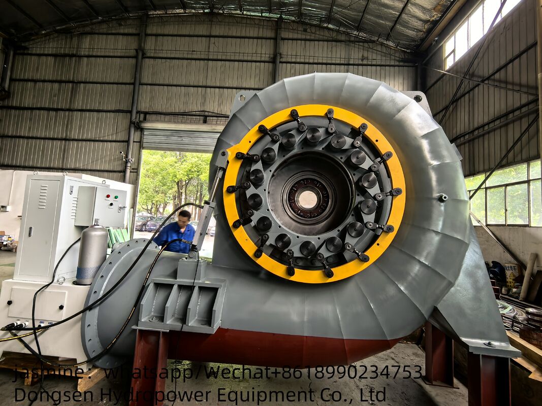 Generatore di turbine ad acqua Francis in ghisa con sistema di eccitazione statica per 30 ~ 50 anni di vita e controllo automatico