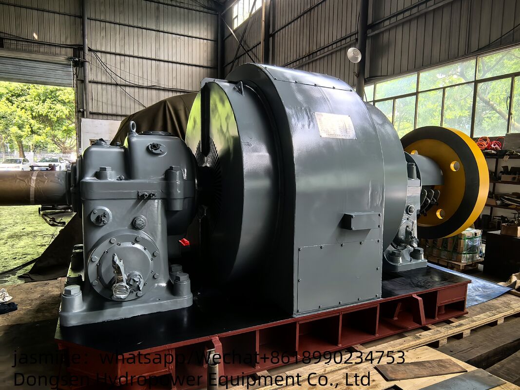Modalità di controllo automatico Generatore a turbina ad acqua Francis Attrezzatura durevole per energia idroelettrica per progetti di energia rinnovabile