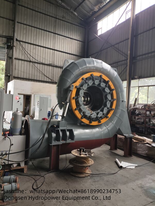 Modalità di controllo automatico Generatore a turbina ad acqua Francis Attrezzatura durevole per energia idroelettrica per progetti di energia rinnovabile
