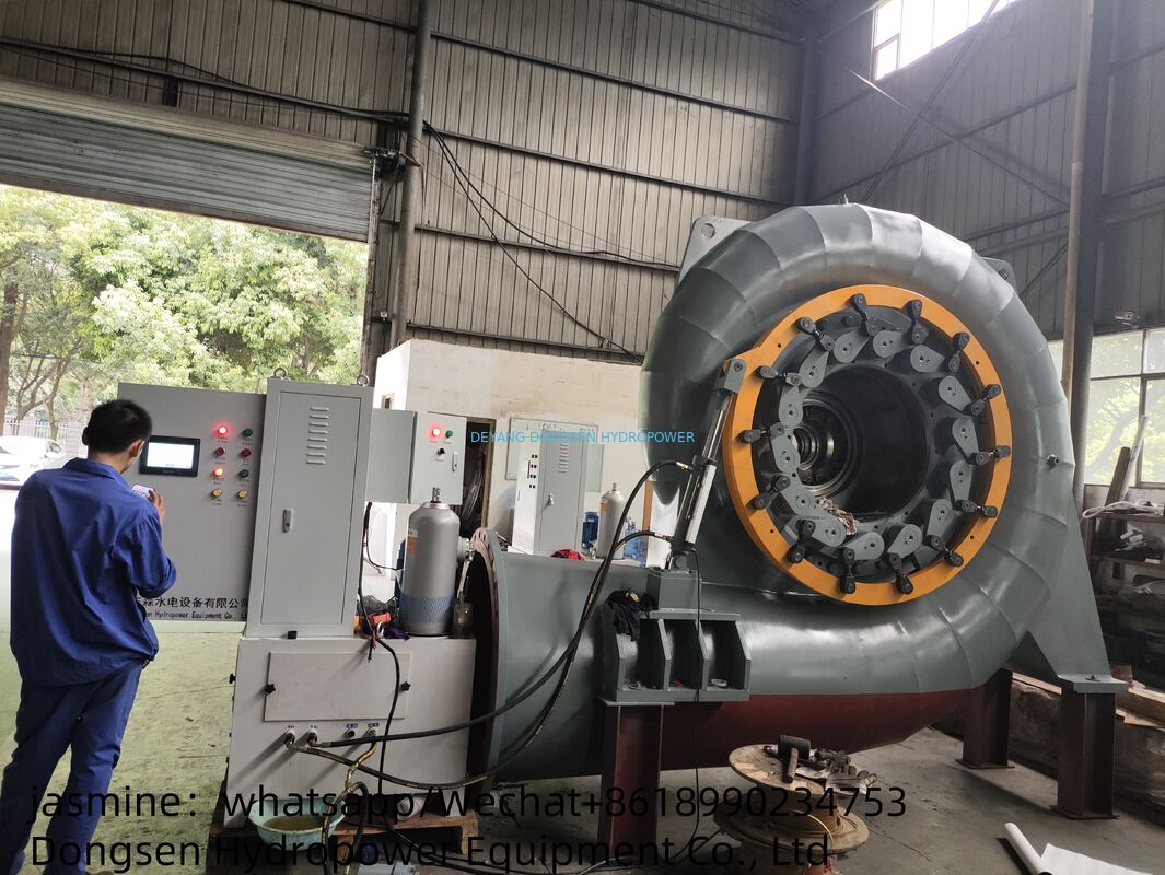 CFD Optimized Francis Hydro Turbine Generator Customizable 100KW to 20MW Power Output Achieving 90 Percent Efficiency