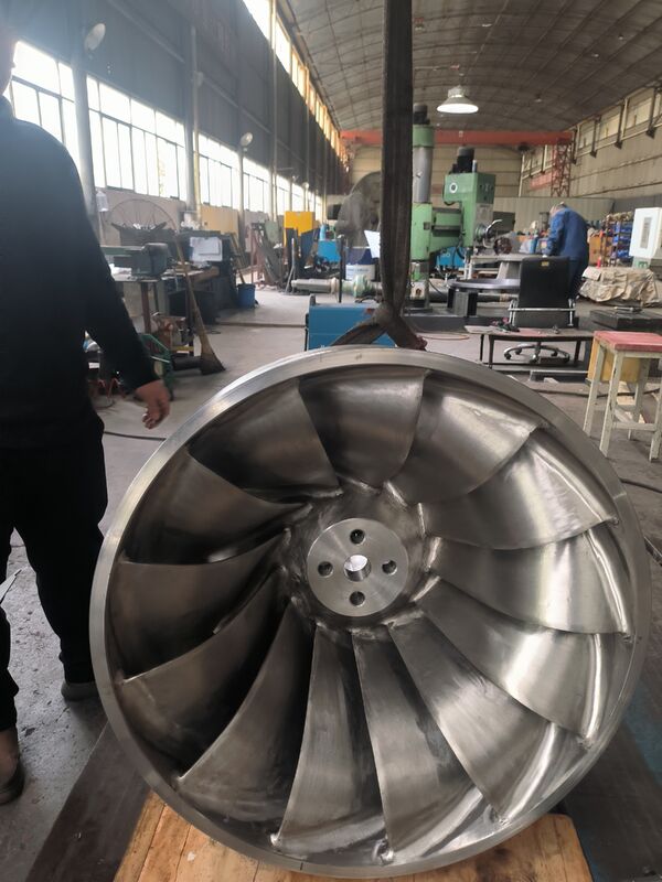 Turbina Idroelettrica ad Alta Efficienza 92% per Alta Pressione 10 MPa con Numero di Pale Personalizzabile