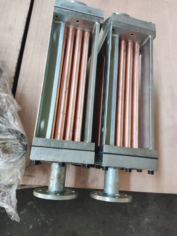 Efficienza da 85 a 93 per cento raffreddatore ad olio d'aria supporto montato temperatura massima di funzionamento 120 gradi Celsius Ideale per sistemi idraulici