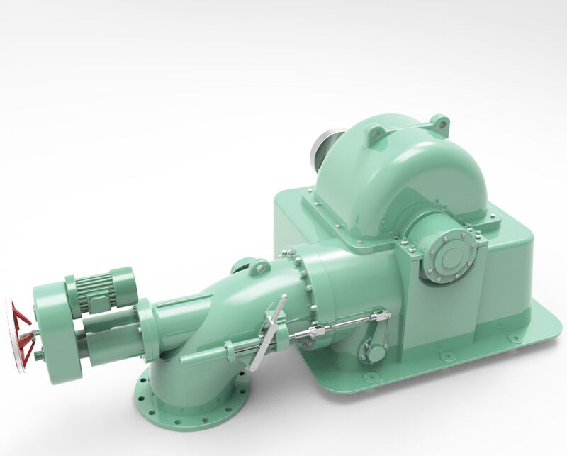 Gamma di velocità 150RPM 1000RPM Potenza nominale del generatore a turbina dell'acqua 300KW 20MW Colore personalizzato progettato per la produzione di energia