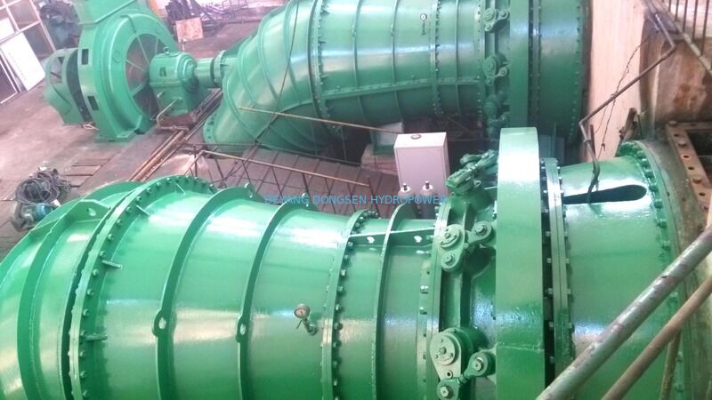 Intervallo di manutenzione 5 anni Generatore a turbina Pelton Generatore sincrono o asincrono Tipo Frequenza 50 60 Hz Soluzione idroelettrica