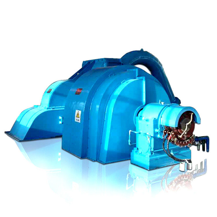 Generatore idroelettrico a turbina a Pelton Performance di alta testa per la generazione di energia a 600RPM e testa di progettazione da 100m a 700m