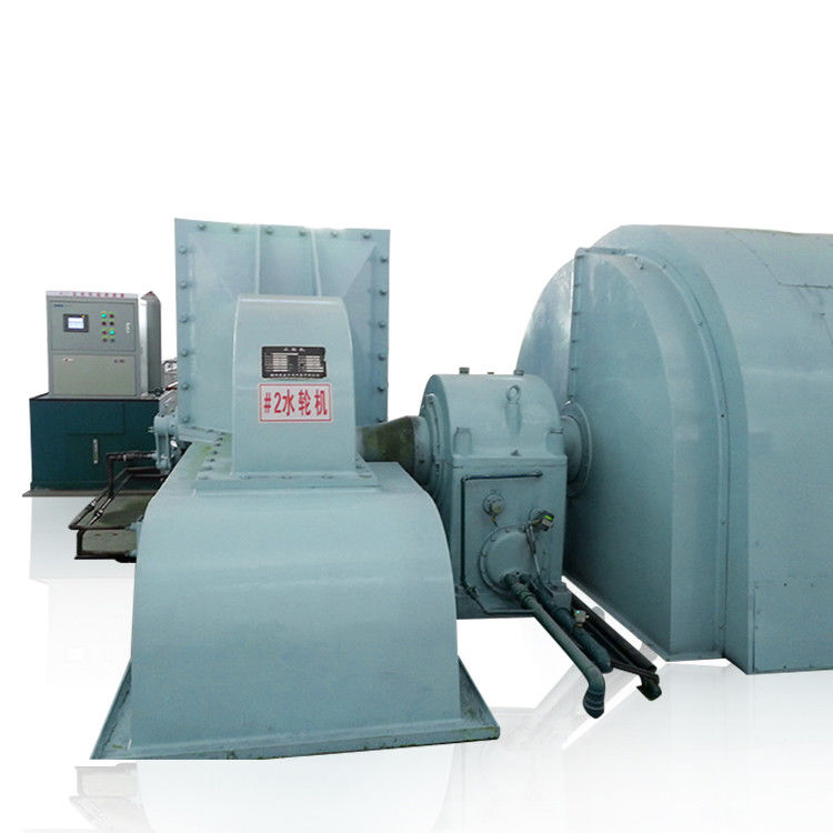 Generatore idroelettrico a turbina a Pelton Performance di alta testa per la generazione di energia a 600RPM e testa di progettazione da 100m a 700m