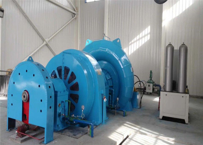DN2250-3200mm Diametro del tubo Francis Turbina ad acqua generatore con 2000kw capacità di unità e modalità di controllo automatico