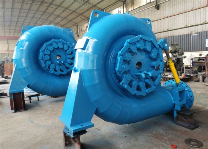 DN2250-3200mm Diametro del tubo Francis Turbina ad acqua generatore con 2000kw capacità di unità e modalità di controllo automatico