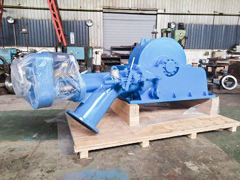 Generatore Turbina Turgo con Alternatore Sincrono da 350 a 400 mm di diametro, Blu o Specifiche Personalizzate, Adatto per Soluzioni Energetiche