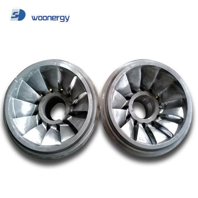 Generatore idroturbina personalizzato in acciaio inossidabile 450-1000 giri al minuto per teste d'acqua 5m-500m