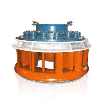 Fattore di potenza 0,8-0,9 Generatore a turbina ad acqua con lame in acciaio inossidabile ideale per la produzione di energia industriale