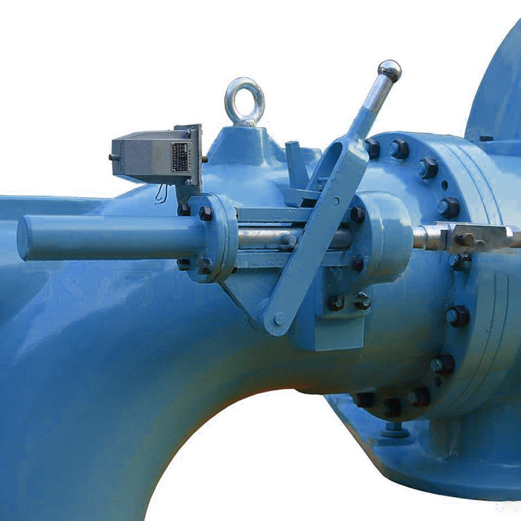 Generatore Turbina Turgo con Alternatore Sincrono da 350 a 400 mm di diametro, Blu o Specifiche Personalizzate, Adatto per Soluzioni Energetiche
