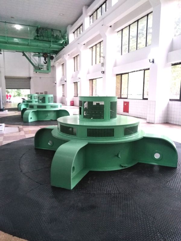 Fattore di potenza 0,8-0,9 Generatore a turbina ad acqua con lame in acciaio inossidabile ideale per la produzione di energia industriale