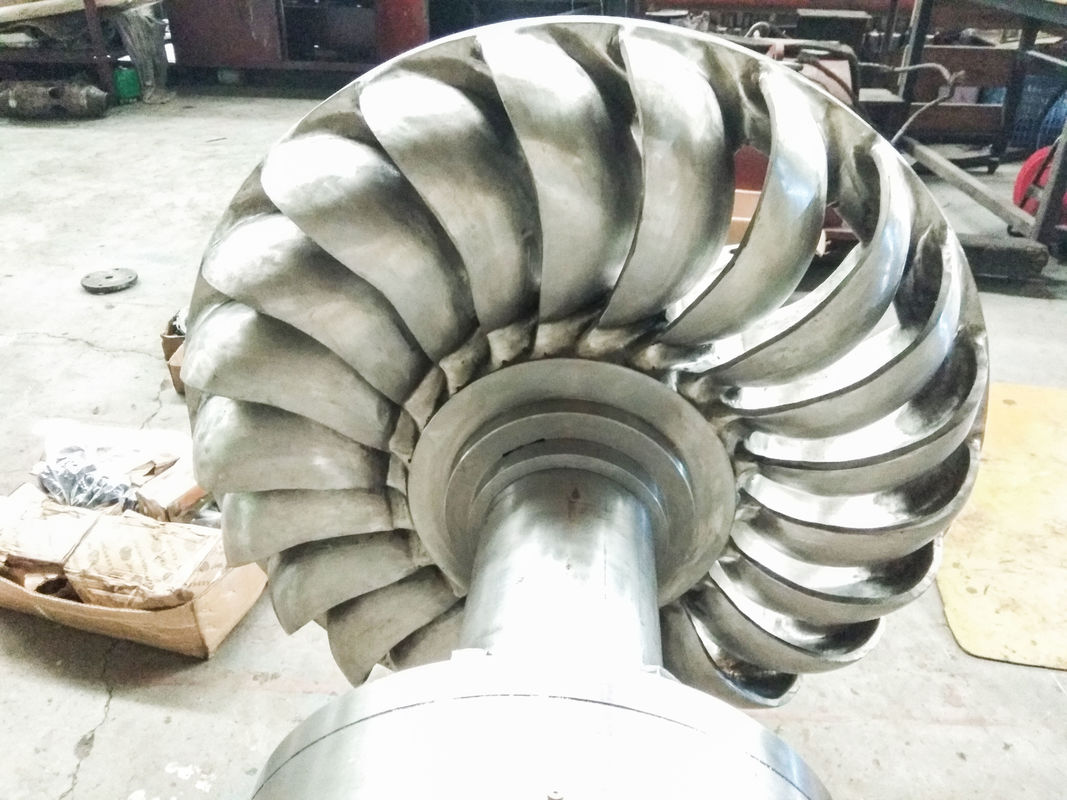 Generatore a turbina a 3 fasi progettato per un flusso di progettazione da 0,744 M3 a 1,176 M3 e un'efficienza fino all'87% Soluzione energetica