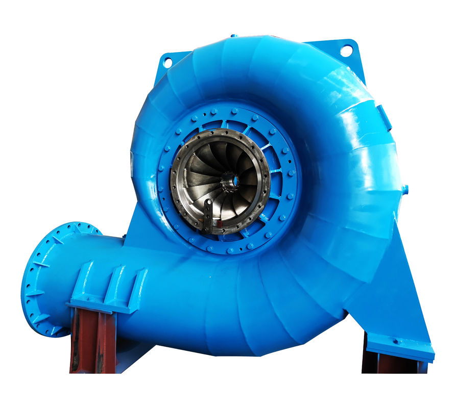 Gamma di velocità 150RPM 1000RPM Francis Hydro Turbine Generator Supporting Flow 3,21 a 14,9 M3s Produzione di energia sostenibile