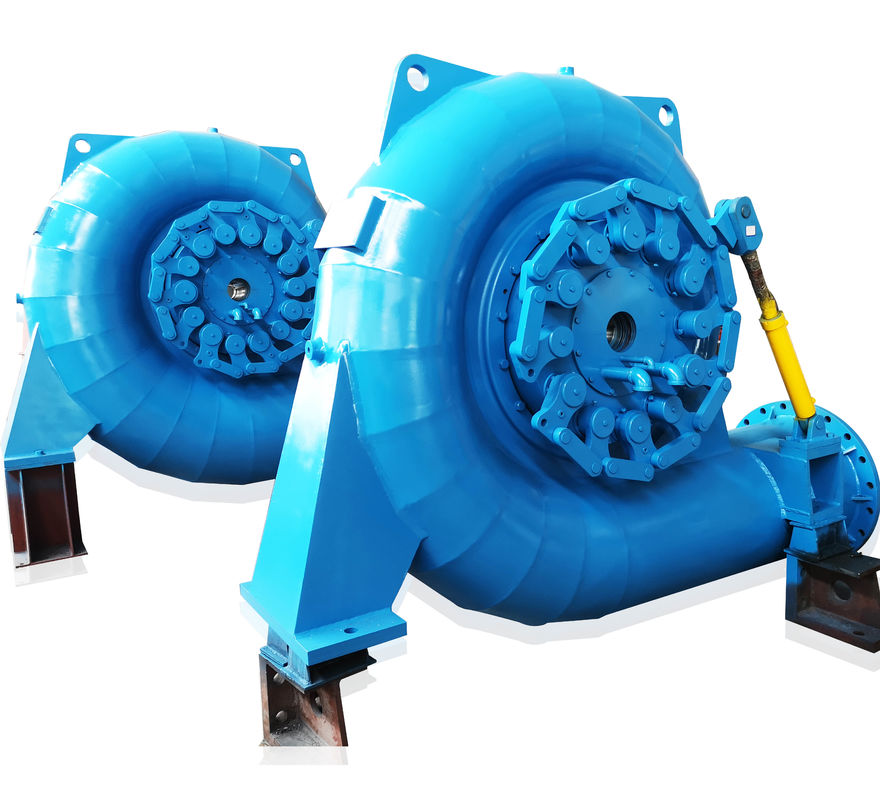 Gamma di velocità 150RPM 1000RPM Francis Hydro Turbine Generator Supporting Flow 3,21 a 14,9 M3s Produzione di energia sostenibile