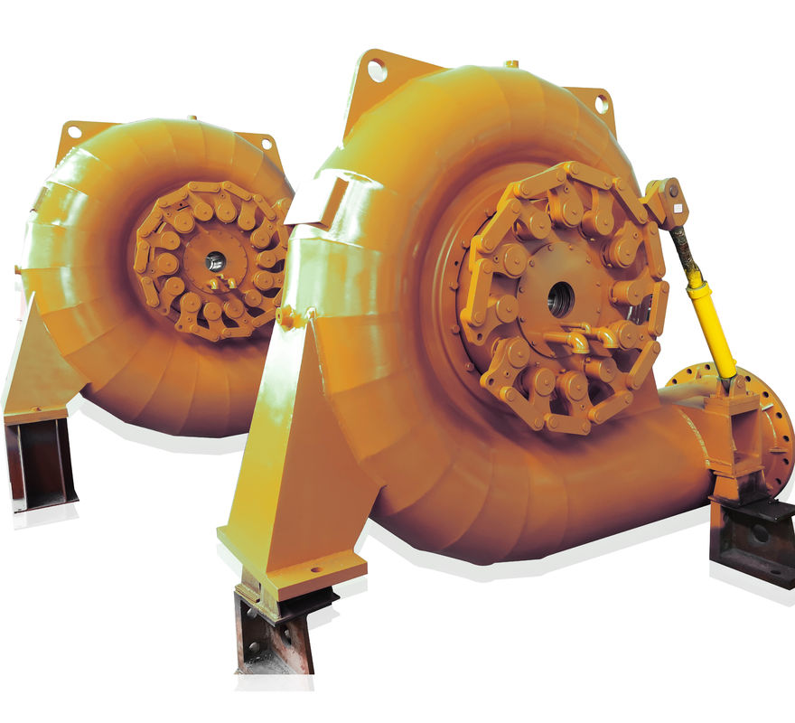 Generatore a turbina Francis con capacità unitaria di 2000 kW, sistema di controllo automatico e acciaio e leghe ad alta resistenza per una produzione idroelettrica stabile