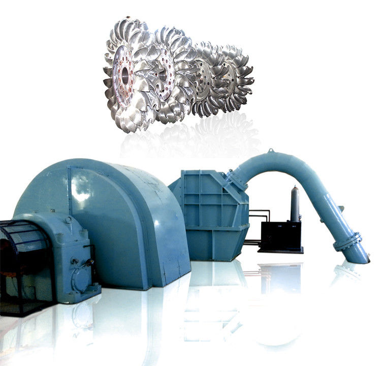 Alta testa da 100m a 2000m Generatore a turbina Pelton Tensione nominale 6-10kV Progettato su misura per la produzione di energia idroelettrica