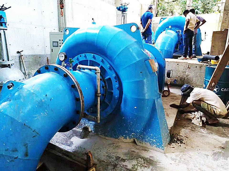Gamma di velocità 150RPM 1000RPM Francis Hydro Turbine Generator Supporting Flow 3,21 a 14,9 M3s Produzione di energia sostenibile