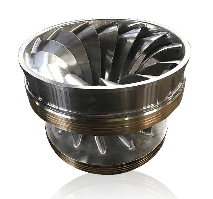 2025 Progettazione e produzione in acciaio inossidabile standard Francis Hydro Turbine Runner e parti per turbine idroelettriche