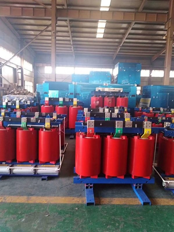 Giallo o nero IEC60076 Trasformatore di potenza di tipo nucleo con potenza nominale 5-3000kva