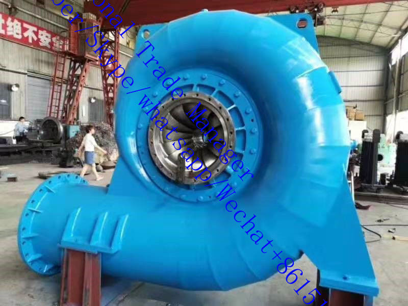2000kw Francis Turbine Generator con acciaio e leghe ad alta resistenza e modalità di controllo automatico per la produzione di energia