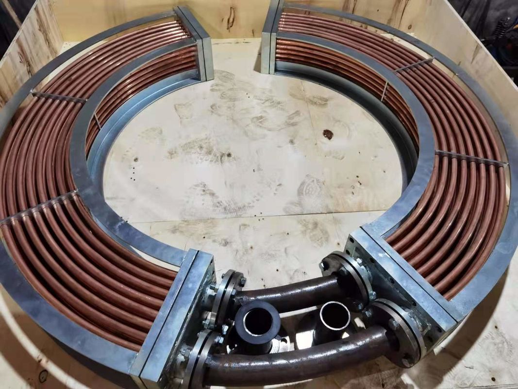 Scambiatore di calore olio-acqua | Radiatore olio idraulico industriale | Design resistente alla corrosione per turbine/compressori d'aria/sistemi di raffreddamento