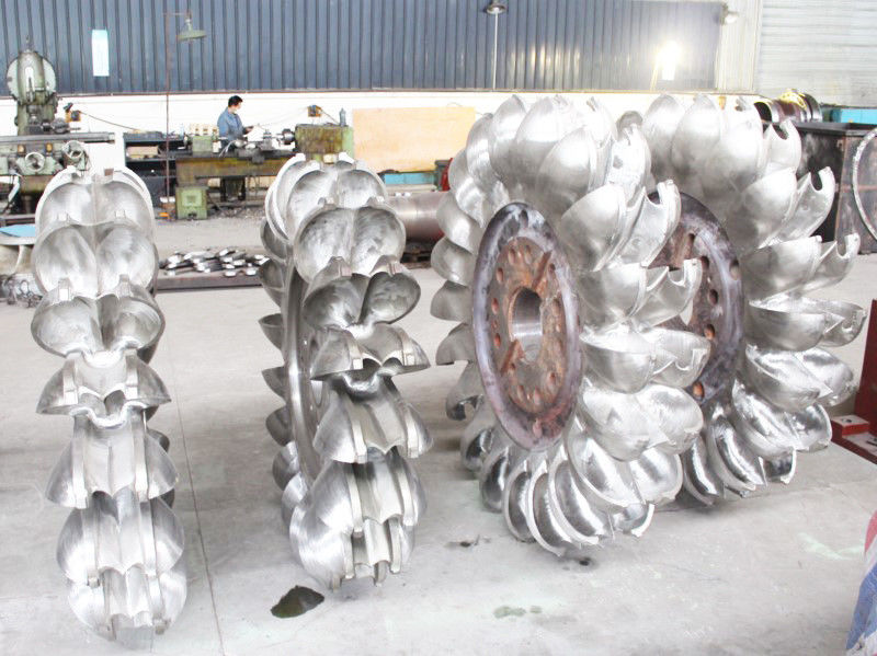 Grado di protezione IP54 Generatore a turbina di tipo Pelton per la generazione di energia in ghisa/acciaio inossidabile