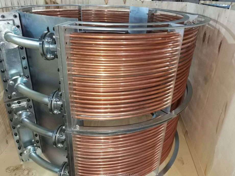 Intervallo di temperatura di funzionamento 0-80°C raffreddatore ad olio progettato per la movimentazione di 10-100 kg di olio che fornisce raffreddamento e stabilità del sistema