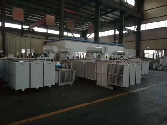 Giallo o nero IEC60076 Trasformatore di potenza di tipo nucleo con potenza nominale 5-3000kva