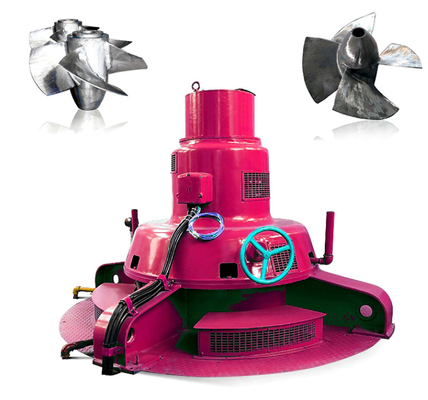 Intervallo di velocità 300-3000 giri al minuto Generatore a turbina ad acqua con pannello di controllo micro governatore