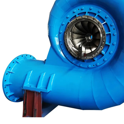 Modulo di eccitazione a spazzola Generatore a turbina ad acqua con metodo di installazione orizzontale