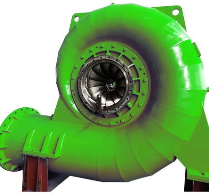 Turbina idroelettrica a spessore di lama su misura con design aperto o chiuso