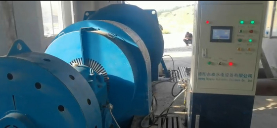 Generatore idroturbina di 200 kW-20 MW di capacità per la testa dell'acqua 5m-500m Progetti