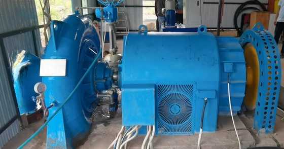 Turbine idroelettriche di tipo Francis per la centrale elettrica di Sustainablemini