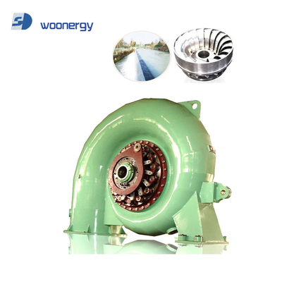 Potenza di uscita 200kw-20mw Turbina ad acqua con controllo automatico / manuale