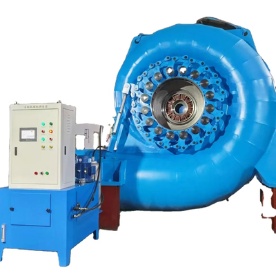 Materiale per corridori in acciaio inossidabile Generatore idroturbina Kaplan per testa nominale da 5 a 50 m