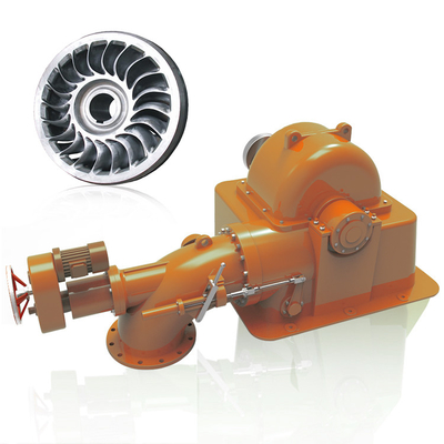 Turbina generatrice in acciaio inossidabile installazione verticale / orizzontale 200kW-30MW Potenza