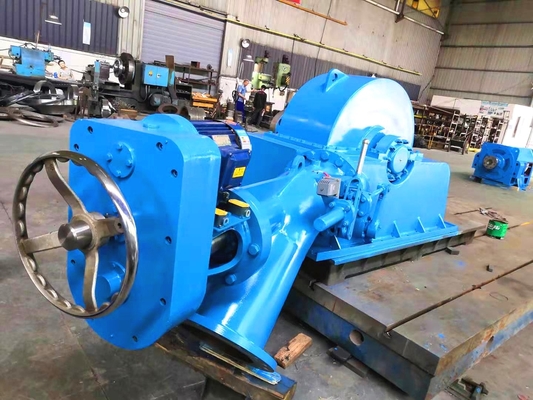 Verticale/orizzontale 200kW-30MW Turgo Turbine Generator 50-400m Testa 500-3000rpm Velocità