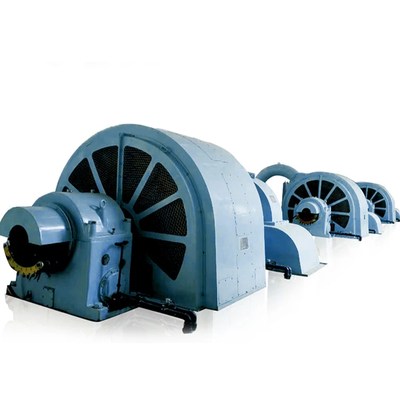 Generatore di turbine Pelton senza spazzola raffreddato ad aria/olio 100kw-50mw di acciaio inossidabile