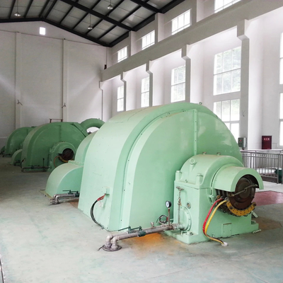 Potenza di uscita Generatore di energia per turbine Pelton Modalità di eccitazione senza spazzola Isolamento classe F