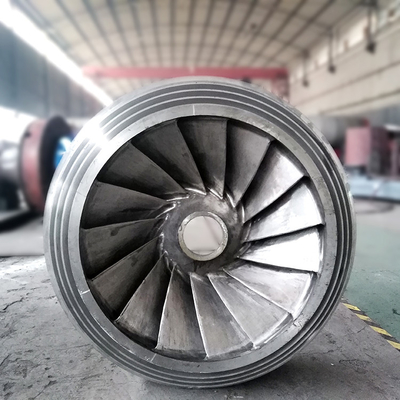 Velocità lucidato idroturbina Runner lama angolo regolabile della lama e personalizzato / altezza